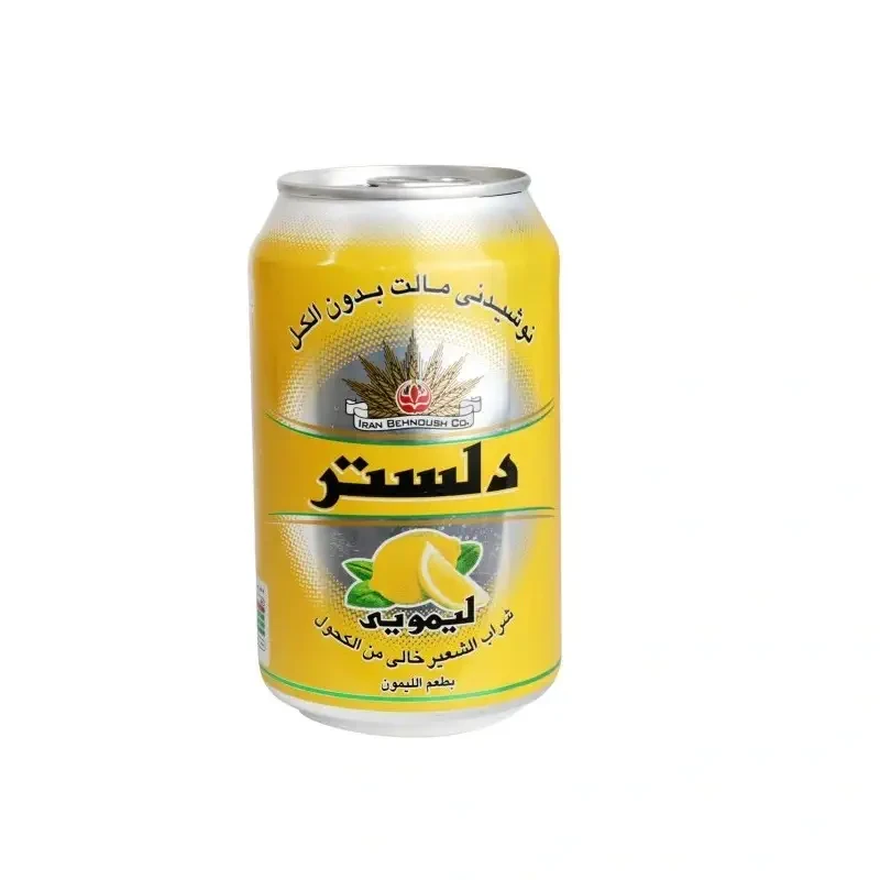دلستر لیمویی قوطی 330 میلی‌لیتر