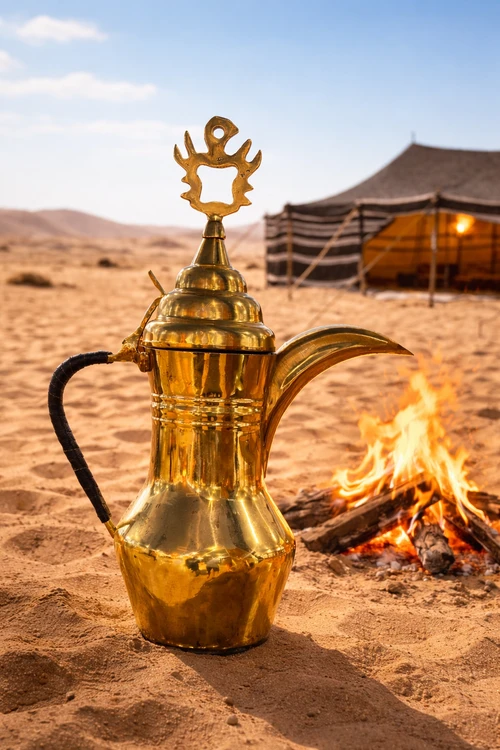 دله قهوه گم گم سایز بزرگ 50 سانت