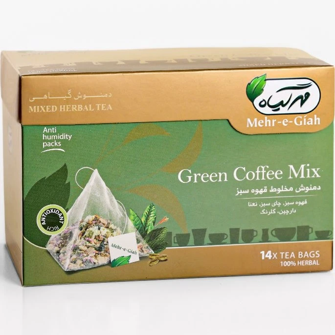 دمنوش قهوه سبز مهرگیاه