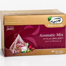 دمنوش معطر مهر گیاه حاوی بهار نارنج 14 عددی مهر گیاه