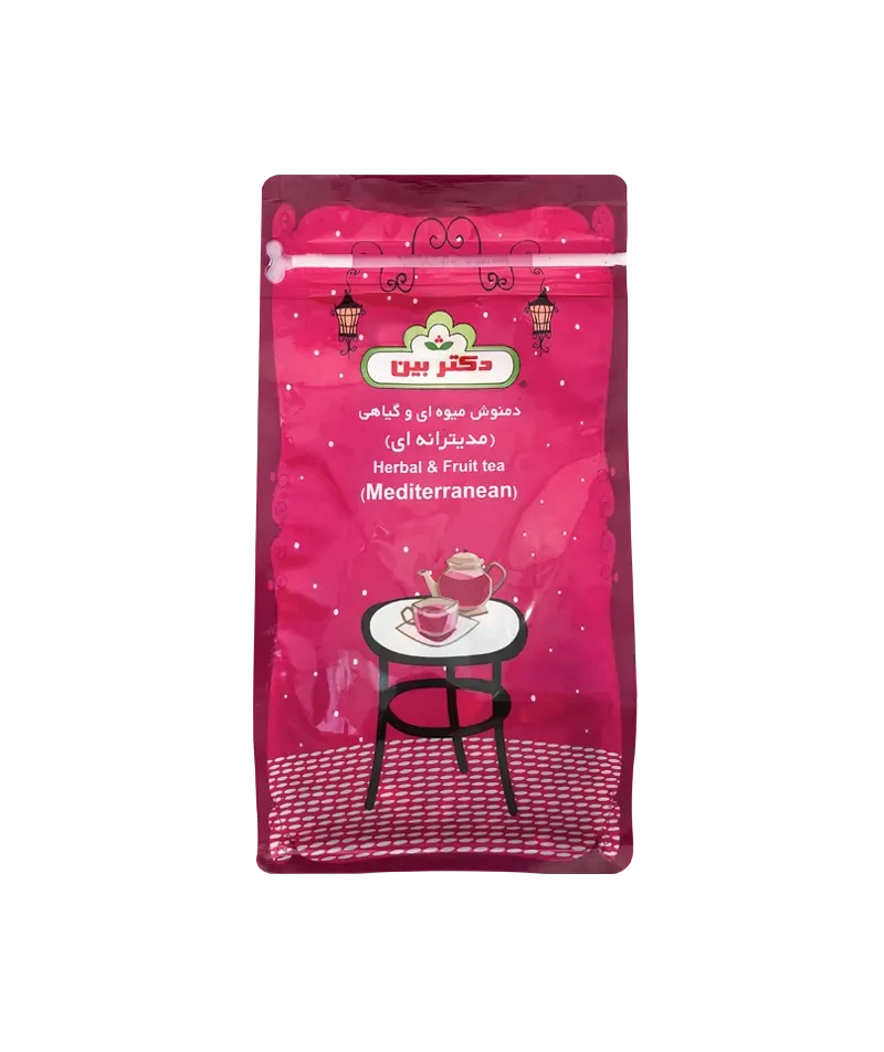 دمنوش میوه ای و گیاهی -مدیترانه ای دکتر بین 150 گرمی