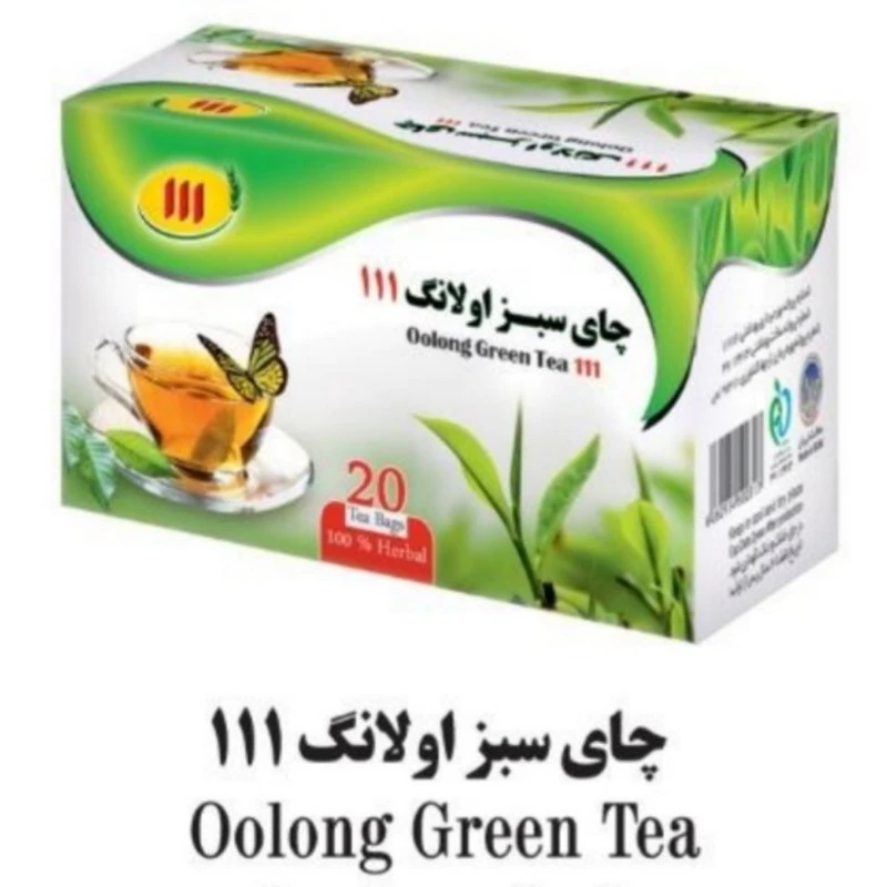 دمنوش چای سبز اولانگ 111