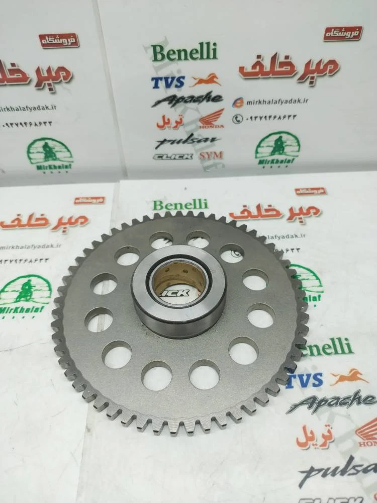 دنده استارت بزرگ موتور تریل روان