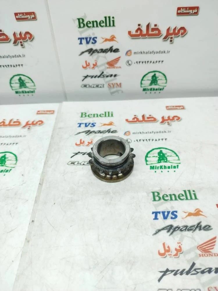 دنده زنجیر تایم به سر میلنگ کوچک موتور پالس 180 اصلی