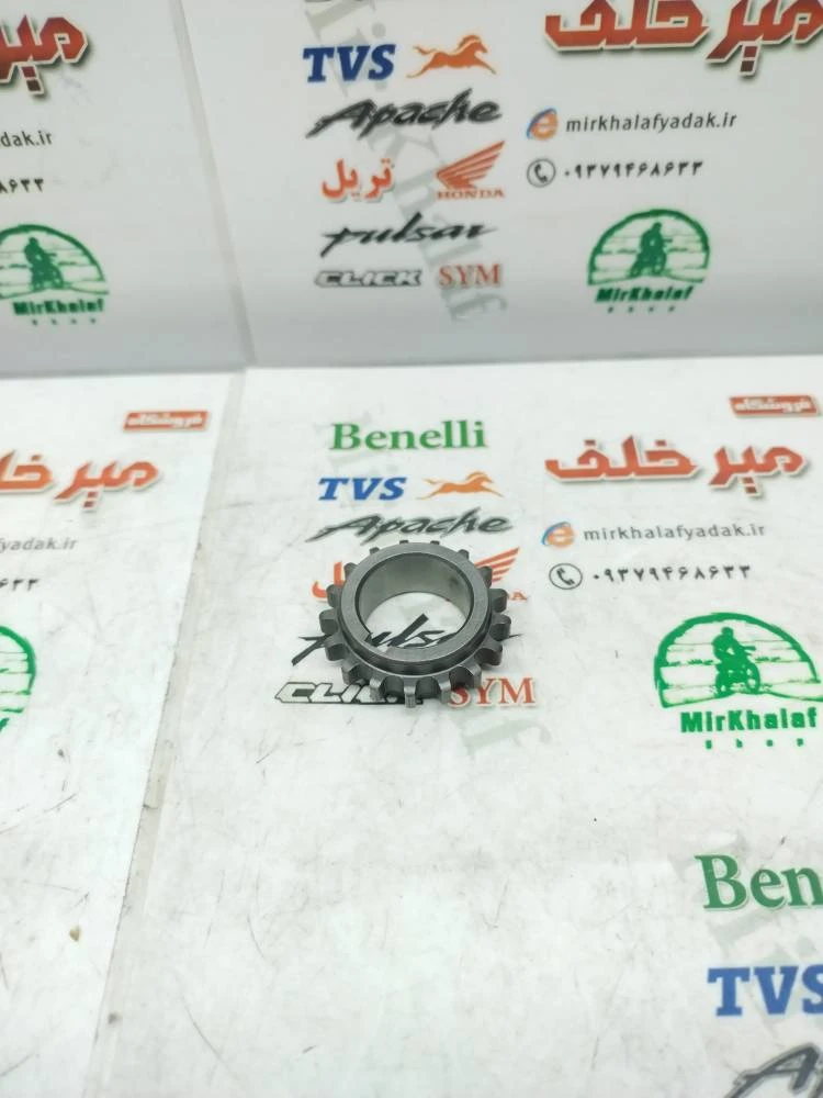 دنده زنجیر تایم به سر میلنگ کوچک موتور پالس ns 200 ان اس و rs ار اس اصلی