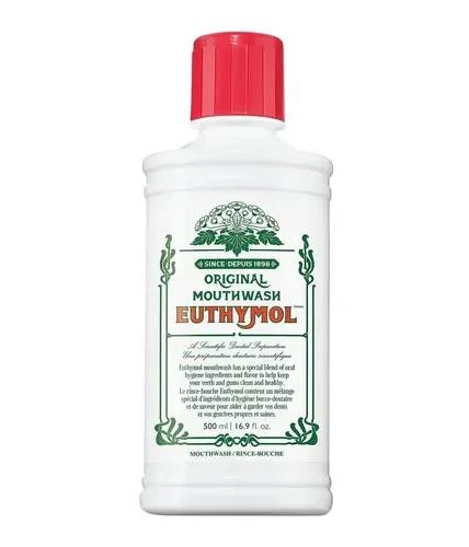 دهان شویه گیاهی اتیمول Euthymol original حجم 500 میل اصل و اورجینال