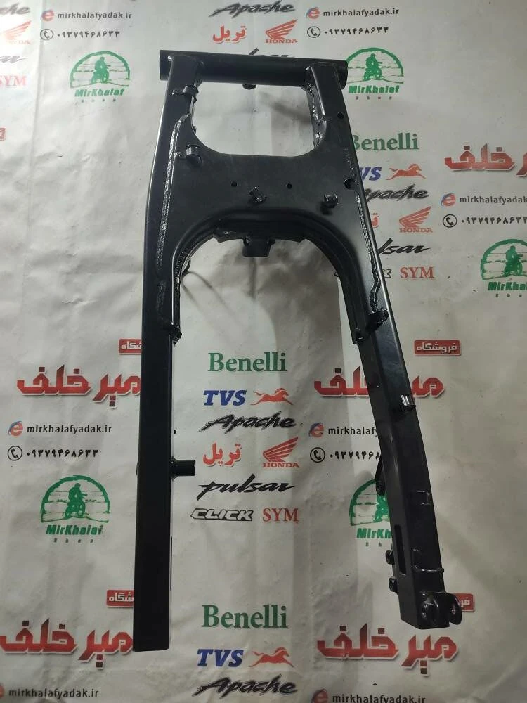 دو 2 شاخ چرخ عقب موتور sym گالکسی na اصلی