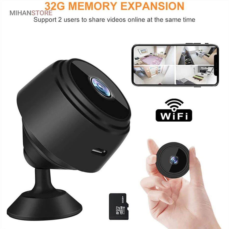 دوربین A9 WiFi | دید در شب و ضبط صدا | فروش ویژه قسطی (محدود)✅
