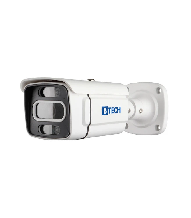 دوربین AHD بولت 2MP دید در شب رنگی (وارم لایت) B-TECH مدل BMHD2WL-BT9025