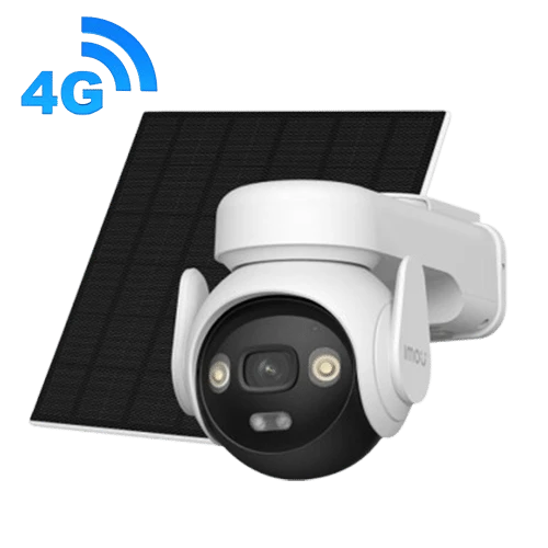 دوربین آیمو AOV PT 5MP | بی‌سیم با باتری و پنل خورشیدی، اتصال سیمکارت + Wi-Fi