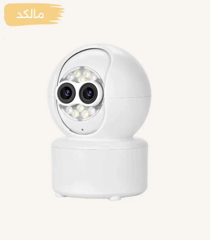 دوربین بیبی کم وایفای دو لنزه ic2 زوم 5X اپتیکال