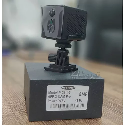 دوربین ثبت وقایع شارژی سیمکارت خور دید در شب مدل MG3-4GNight vision camera model MG3-4G-1