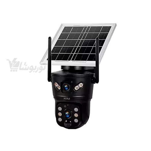 دوربین خورشیدی سیمکارتی دو لنز کیس کوچک مدل D05-4GSolar camera D05-4G