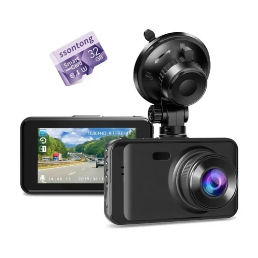 دوربین داشکم DASHCAMS ضبط وقایع دید در شب اورجینال امازون المان