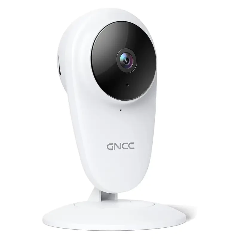 دوربین مانیتور کودک GNCC مدل C1 با دید در شب و هشدار هوشمند سازگار با Alexa و Google Home سفارش آلمان | آمازونیکس