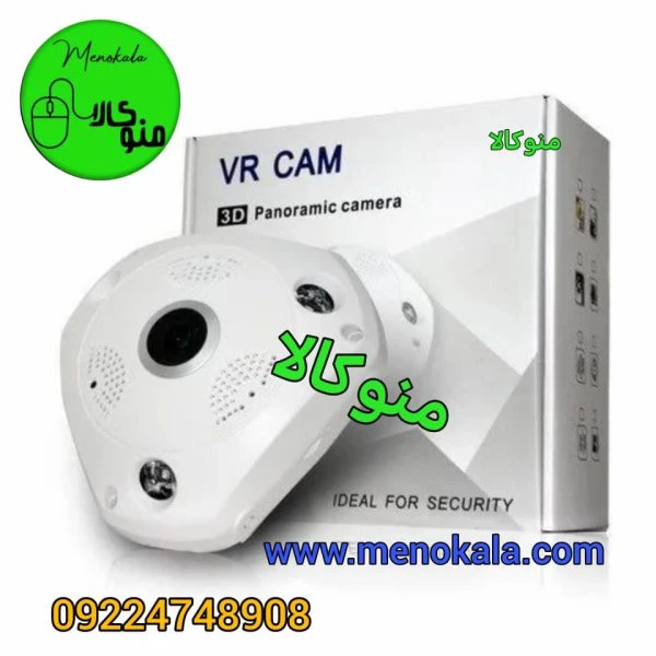 دوربین مبدل حسگر دود اورجینال VR CAM Fisheye 360° WiFi – کیفیت بالا