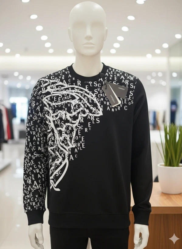 دورس دونخ پنبه یقه گرد وارداتی برند VERSACE