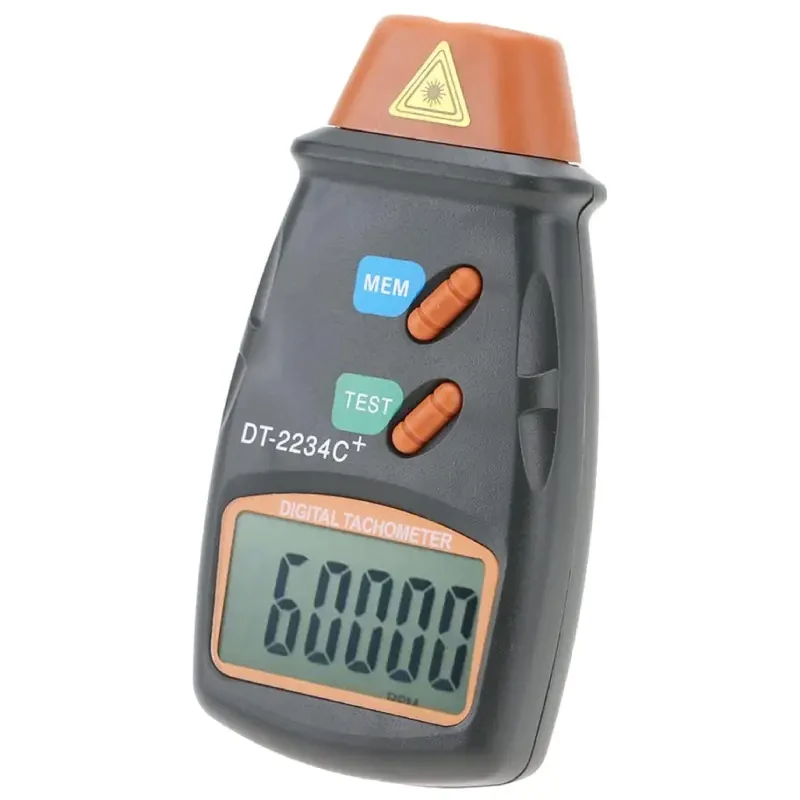 دورسنج دیجیتال نوری Odorkle مدل DT-2234C+ با اندازه‌گیری RPM غیرتماسی دقیق مناسب تعمیرات و مهندسی