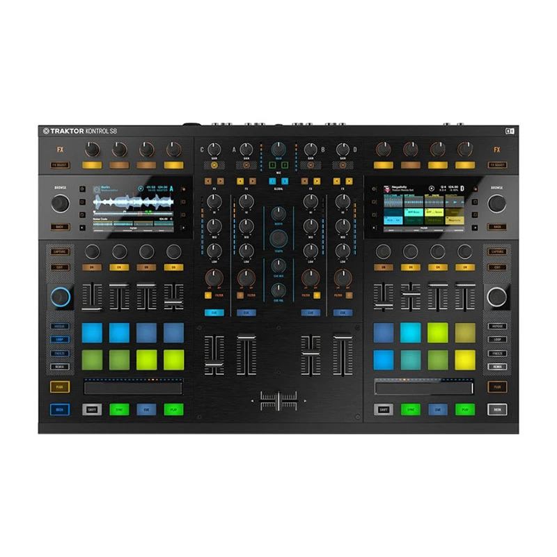دی جی کنترلر Native Instruments Traktor Kontrol S8Native Instruments Traktor Kontrol S8 DJ Controller