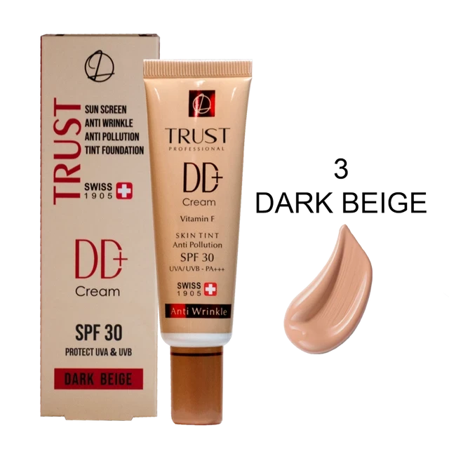 دی دی کرم پلاس تراست شماره 3 ( بژ تیره ) SPF30