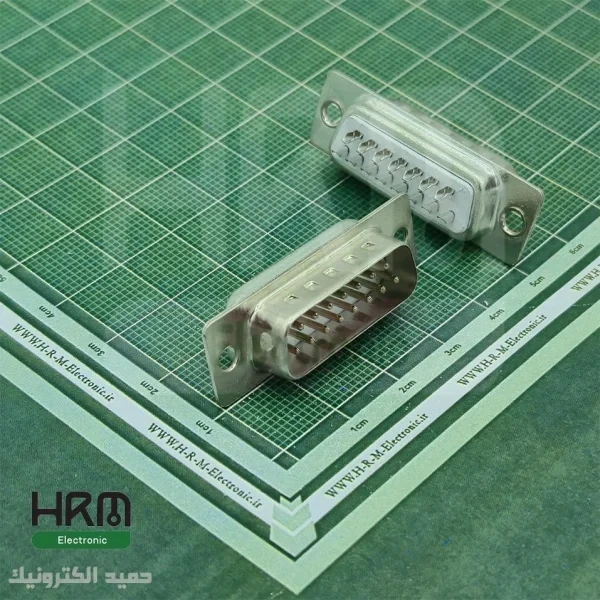 دی کانکتور روبردی صاف نری 15 پین