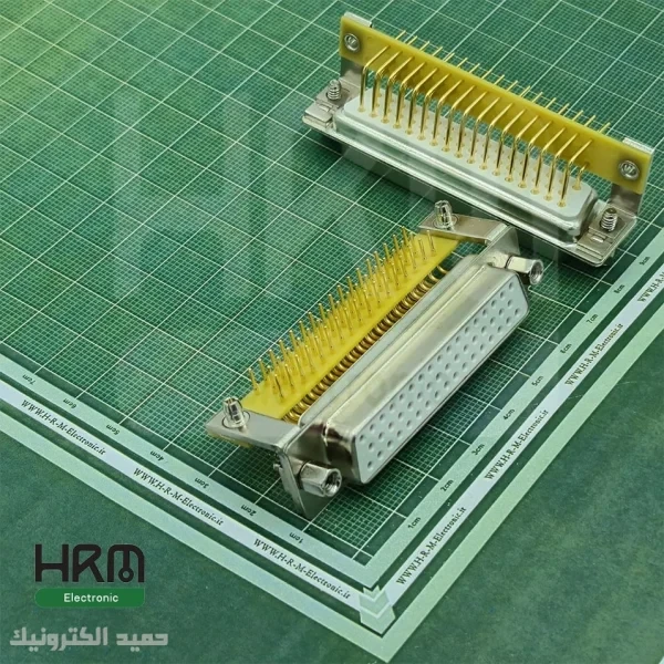 دی کانکتور روبردی صنعتی رایت‌انگل مادگی 50پین 3ردیفِ