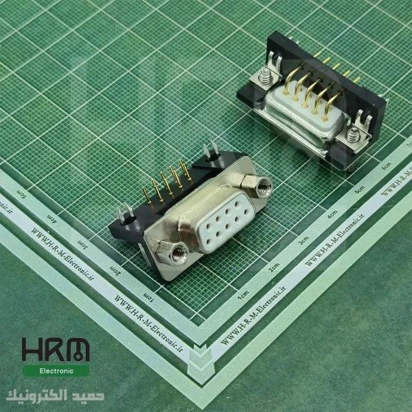 دی کانکتور روبردی صنعتی رایت‌انگل مادگی 9پین