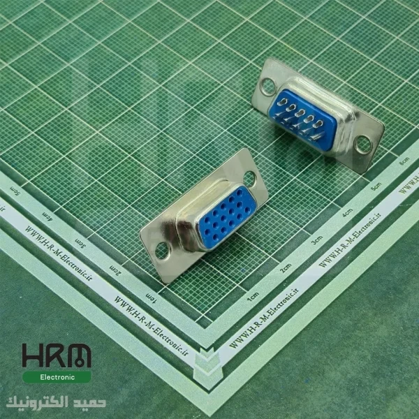 دی کانکتور سرکابلی DB مادگی 15پین 3ردیفِ