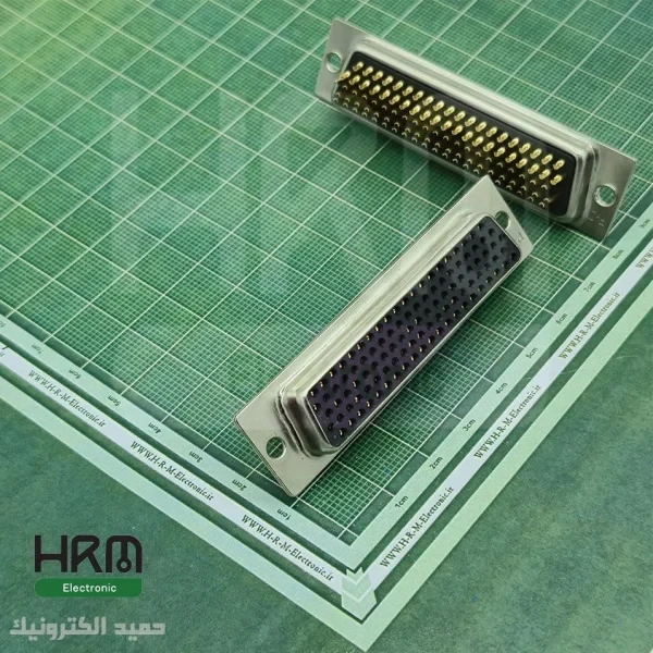 دی کانکتور صنعتی سرکابلی DB مادگی 104پین 5ردیفِ