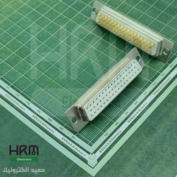 دی کانکتور صنعتی سرکابلی DB مادگی 50پین