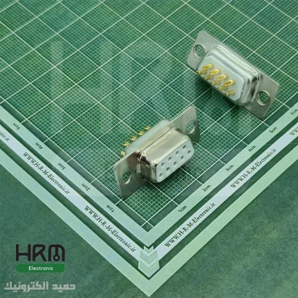 دی کانکتور صنعتی سرکابلی DB مادگی 9پین
