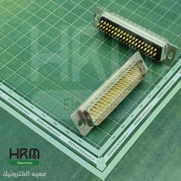 دی کانکتور صنعتی سرکابلی DB نری 78پین 4ردیفِ
