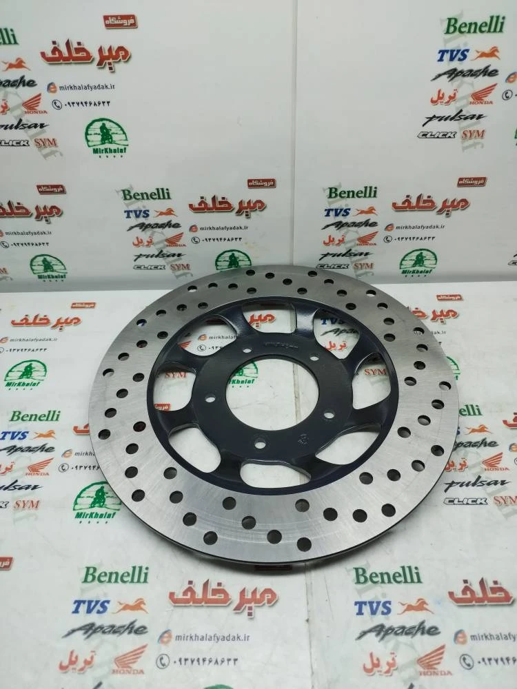 دیسک ترمز جلو موتور هوندا و بی کلاچ 5 پنج پیچ گود (بزرگ)