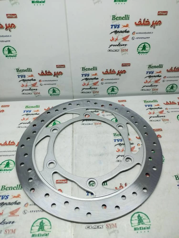 دیسک ترمز جلو موتور پالس 180 200 220 ug4 (بدون هندل) و اونجر 200 220 هندی