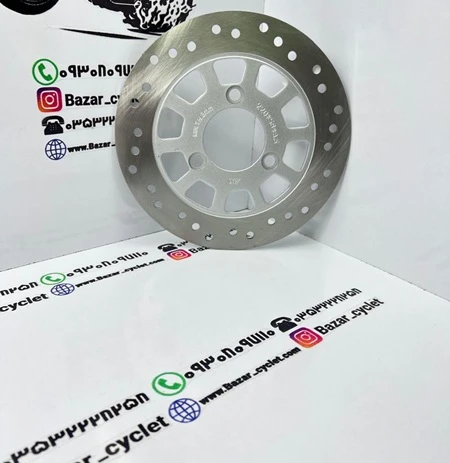 دیسک ترمز عقب 3 پیچ طرح ایروکس و طرح NVX فولادی