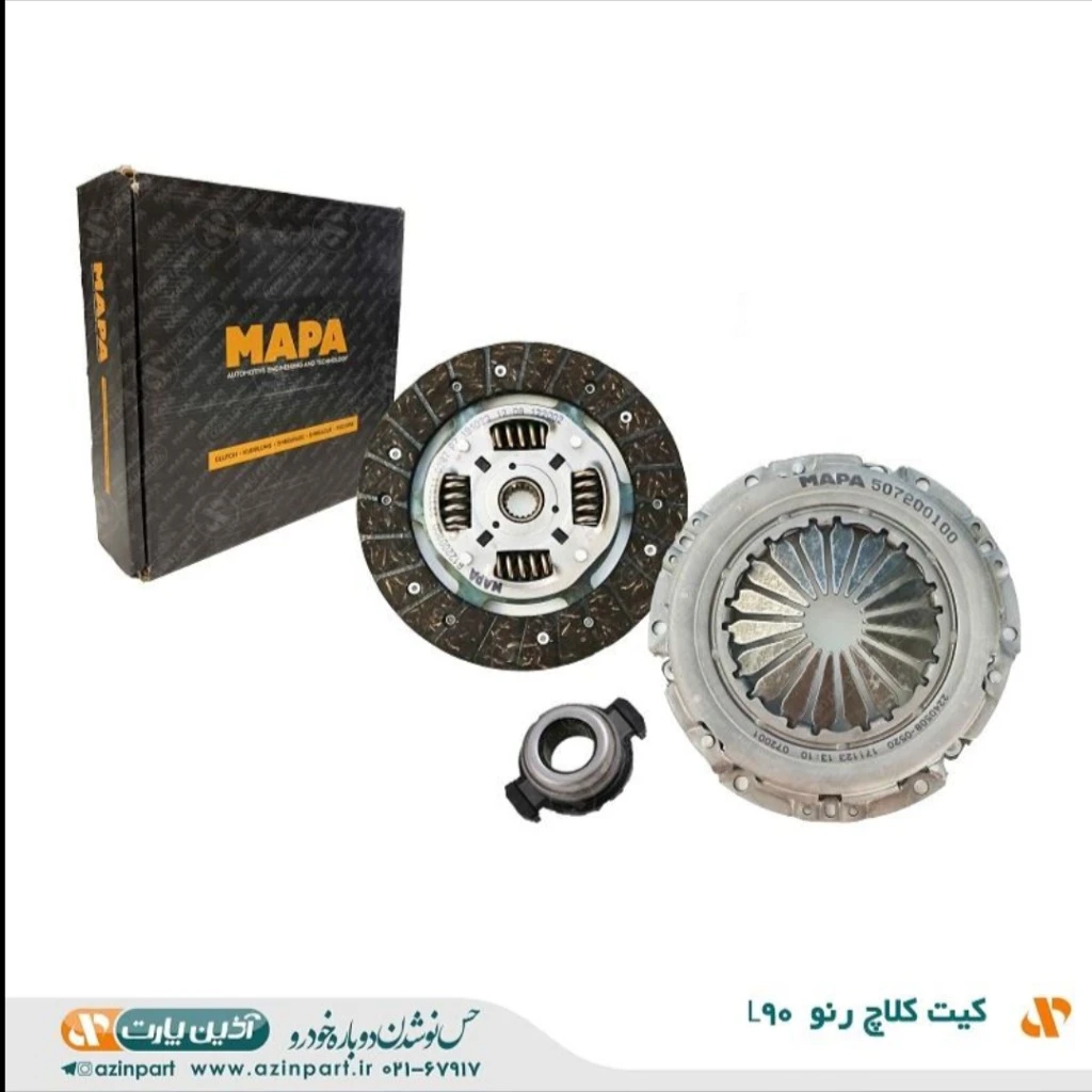دیسک و صفحه و بلبرینگ برند آذین پارت مناسب ال90
