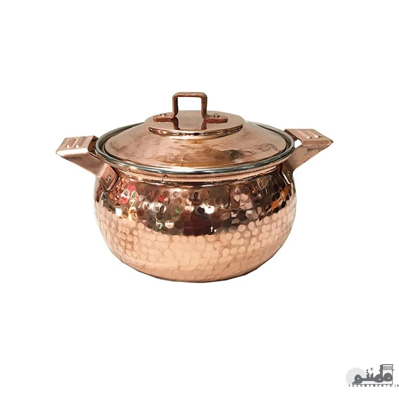 دیگچه مسی زنجان سایز 3 نفره
