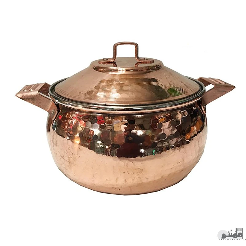 دیگچه مسی زنجان سایز 4 نفره