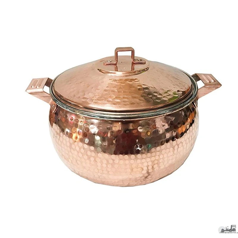 دیگچه مسی زنجان سایز 6 نفره