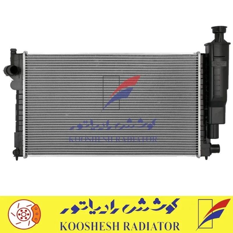 رادیاتور سمند کلاسیک تک لول (با بست) کوشش رادیاتور