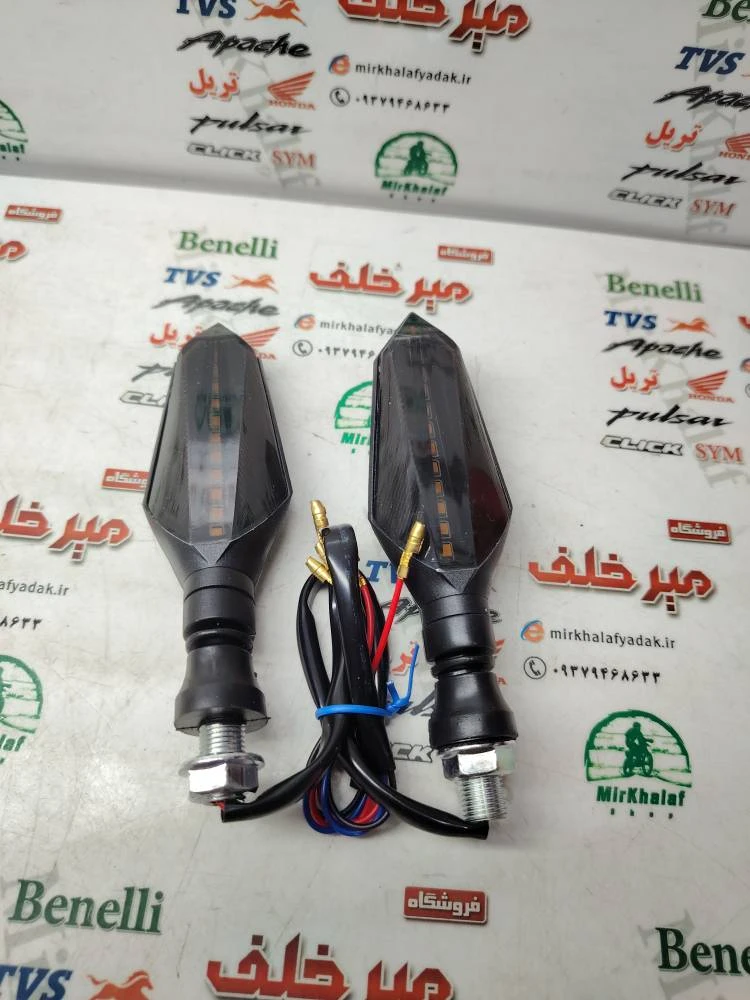 راهنما اسپرت led ال ای دی موتور هایپرو و بلنتا کاوازاکی طرح z 1000 (هر عدد)