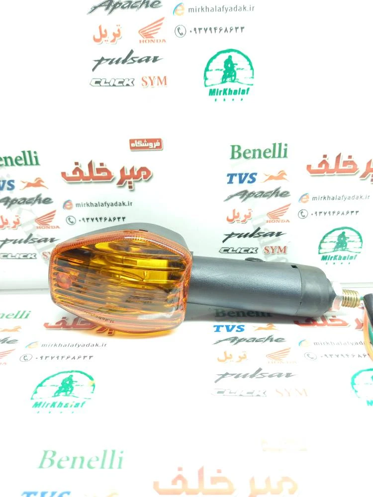 راهنما موتور هوندا cb 1300 400 سی بی خارجی (شیشه نارنجی)