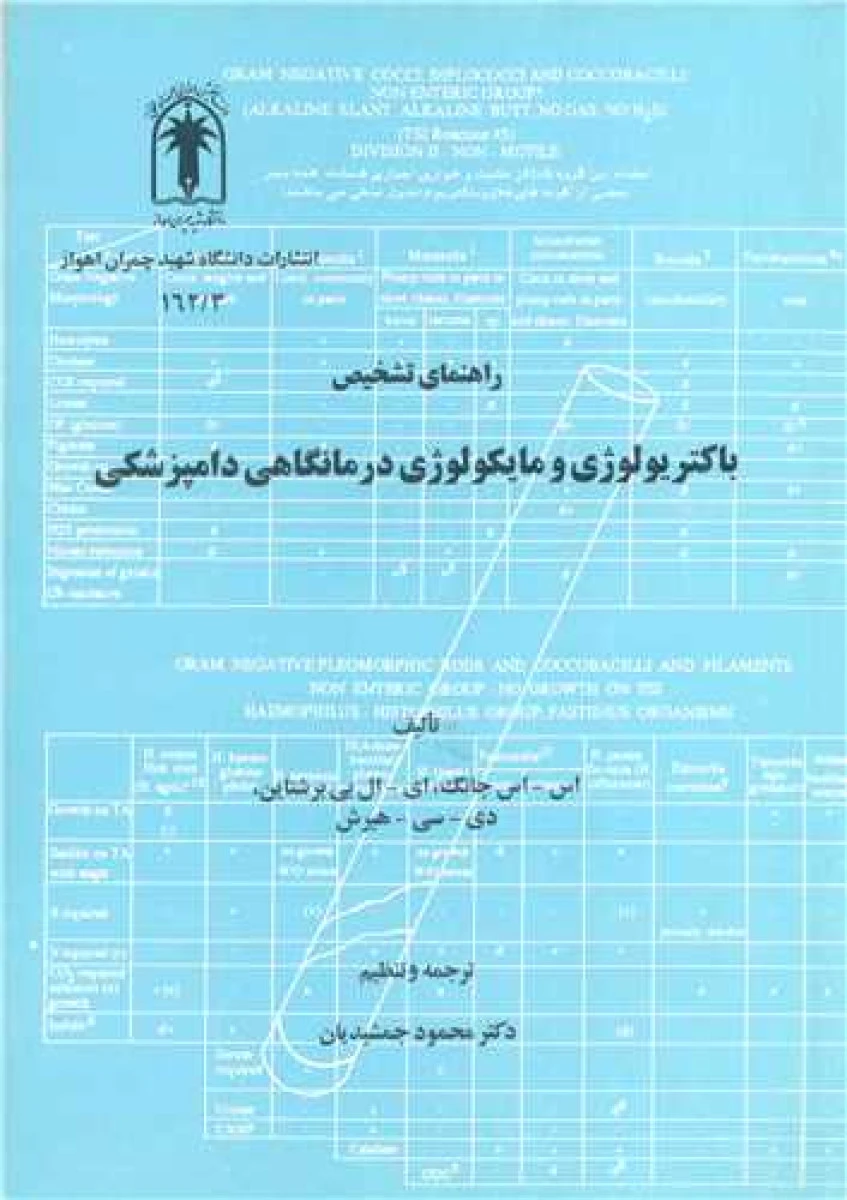 راهنمای شخیص باکتربولوژی و مایکولوژی درمانگاهی دامپزشکی / اس اس جانگ / ال بی برشتاین / محمود جمشیدیان