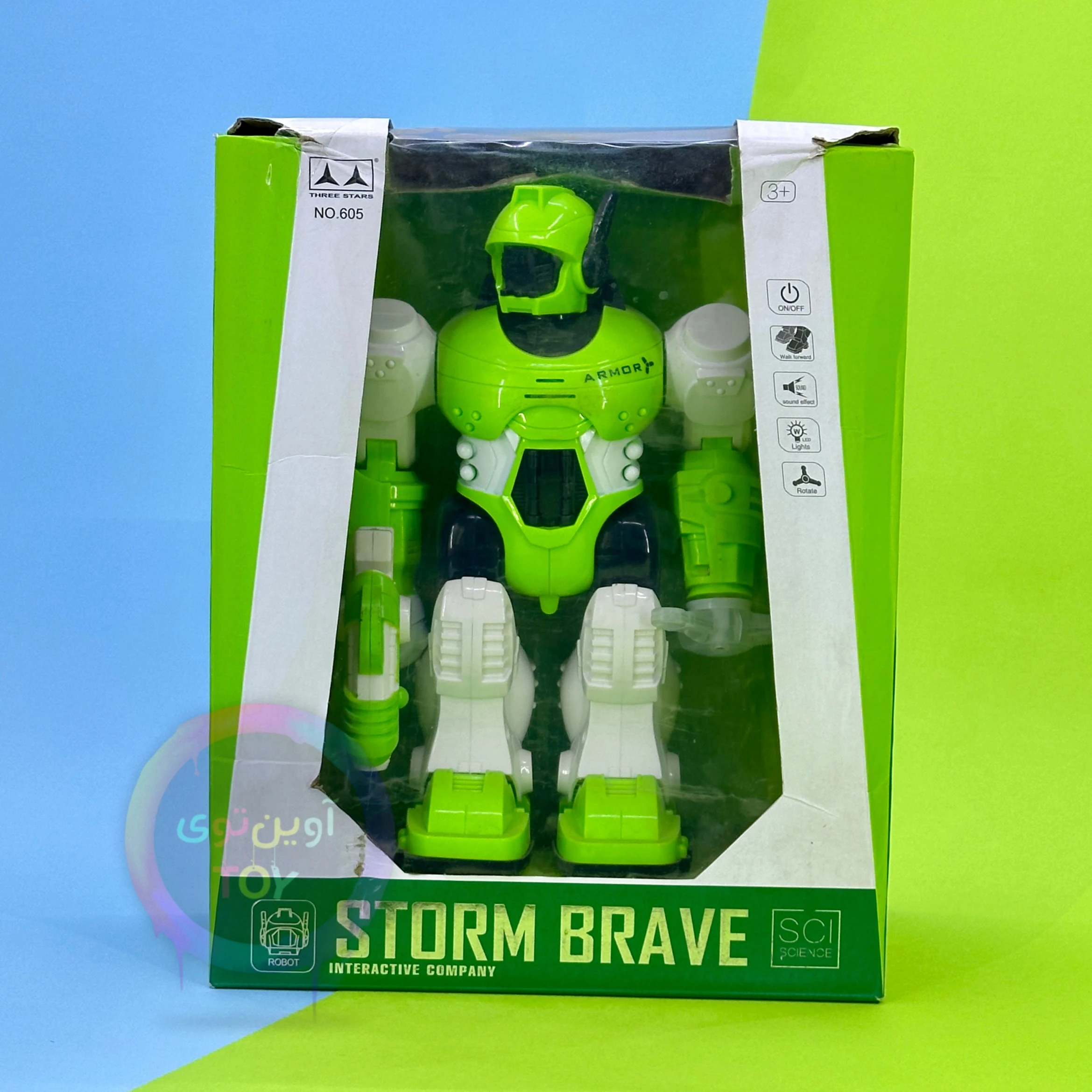 ربات موزیکال Storm Brave