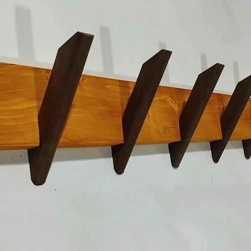 رخت آویز چوبی کد R6015