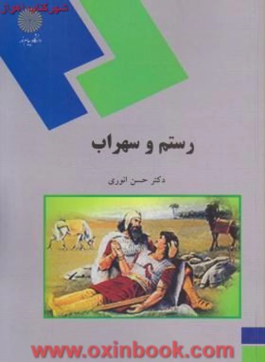 رستم و سهراب / حسن انوری/ انتشارات دانشگاه پیام نور
