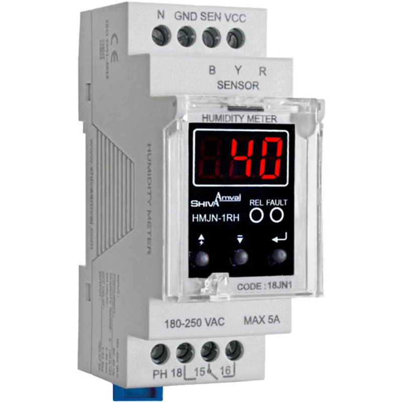 رطوبت سنج سری N مدل HMJN-1RH – 18JN1 شیوا امواج
