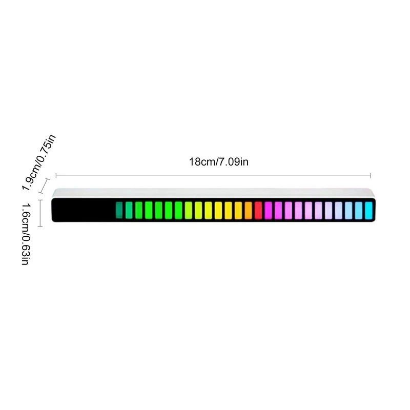 رقص نور اکولایزر حساس به صدا RGB LED