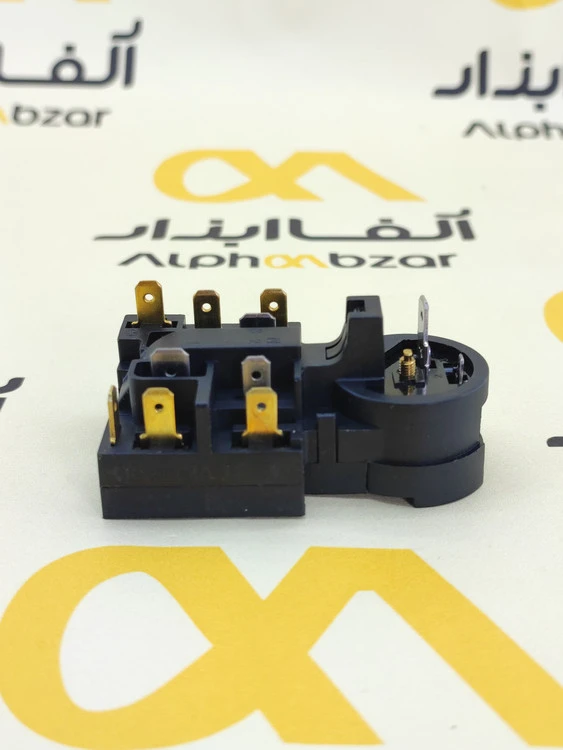 رله استارت و اورلود ۴ پین کمپرسور یخچال (ترکیبی PTC)