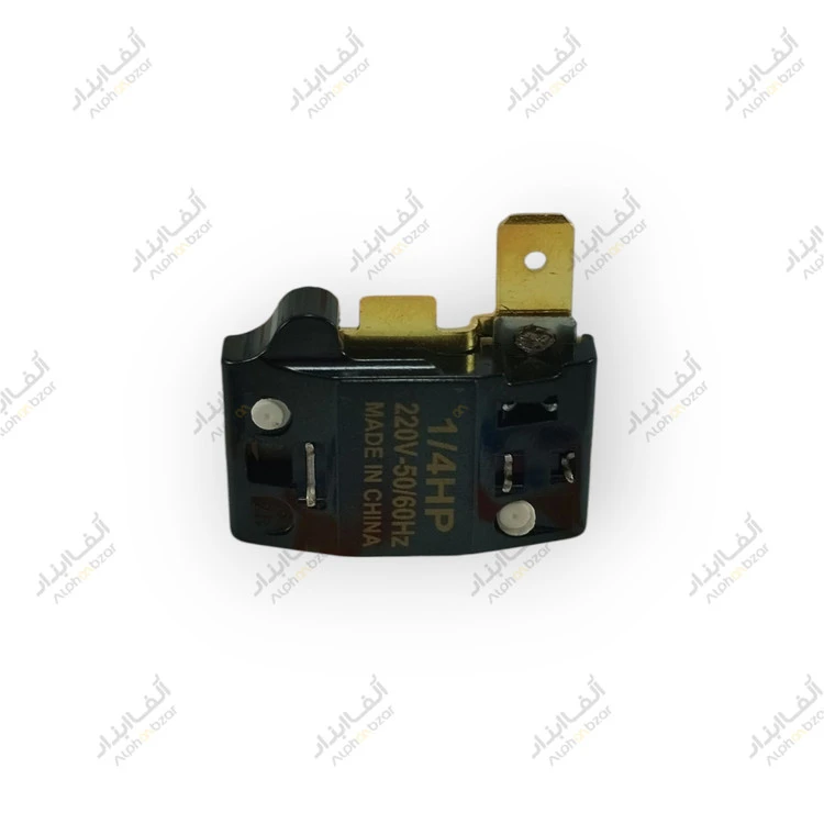 رله اورلود کمپرسور یخچال فریزر کتابی